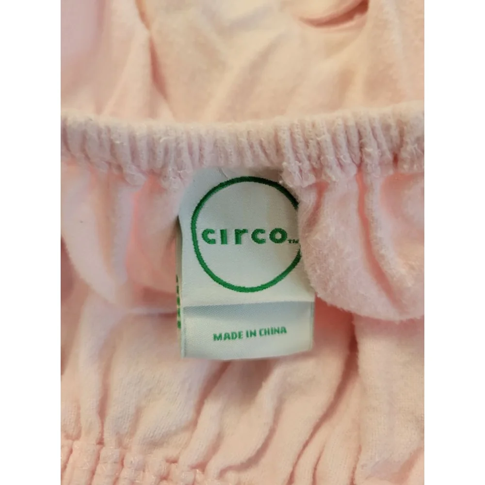 Bundle (4) Circo Pink Nursery Set: Changing Pad Covers & Toddler Fitted Sheets